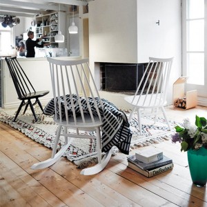 salón con colección Mademoiselle de Artek