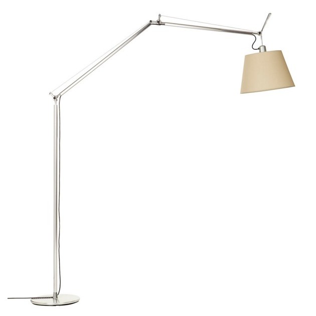 lámpara de pie Tolomeo Mega beige Artemide.