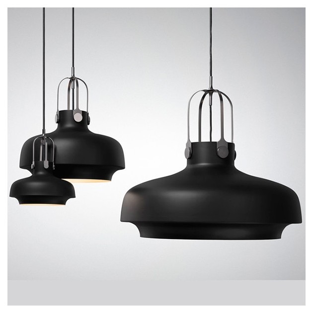 ambiente Lámpara suspensión Copenhagen &Tradition negro