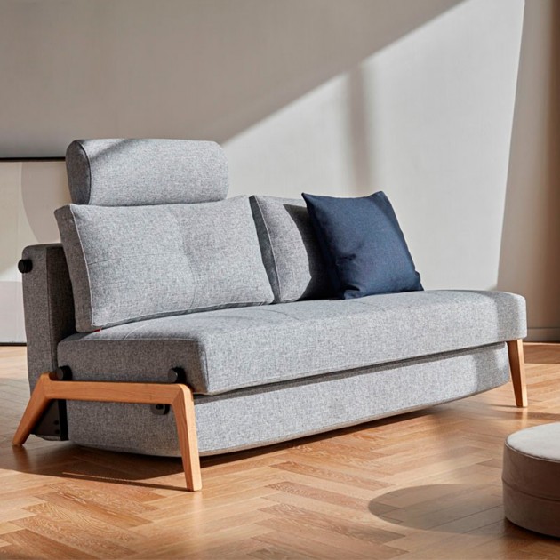 Sofá cama Cubed 160 Wood de Innovation en Moises Showroom