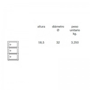 Contenedor Componibili Kartell