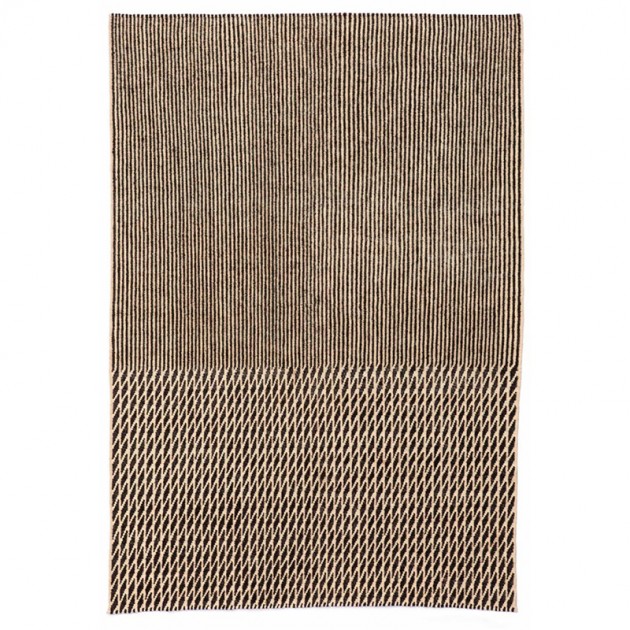 Alfombra Blur negra Nanimarquina