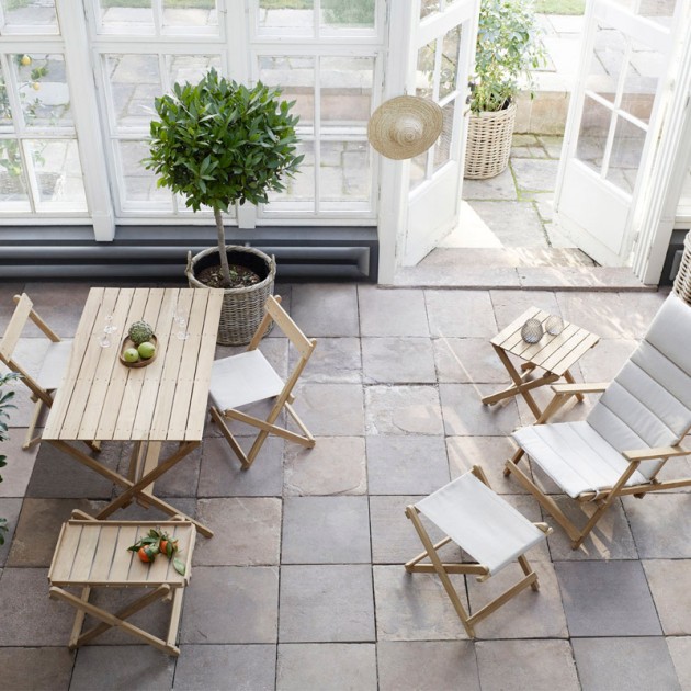 Colección muebles exterior Carl hansen primavera 2020. Disponible en Moisés showroom