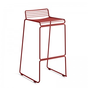 Taburete Hee Bar stool rust de HAY en Moises Showroom