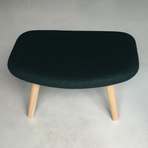 Reposapiés AAL 03 de HAY en tela Divina Melange 871 en Outlet Moises Showroom