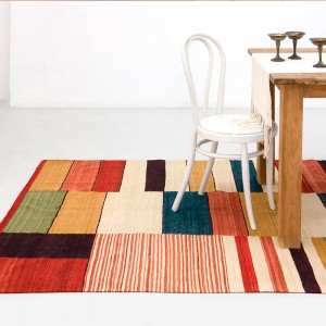 comedor con alfombra Medina 2 Nanimarquina