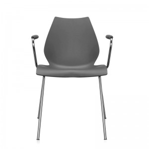 comprar silla Maui con brazos Kartell antracita