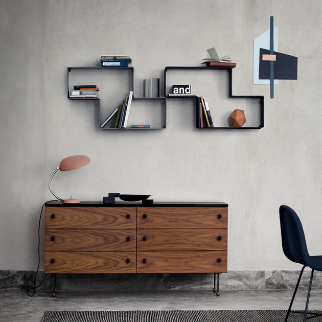 Dedal Shelf de Gubi en ambiente 4 Moises Showroom