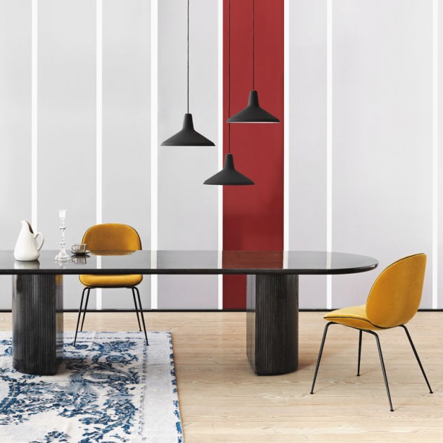 Silla Beetle tapizado integral de Gubi en Moises Showroom