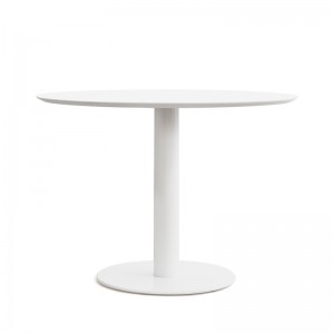 Mesa Zero Stua tapa y base blanca