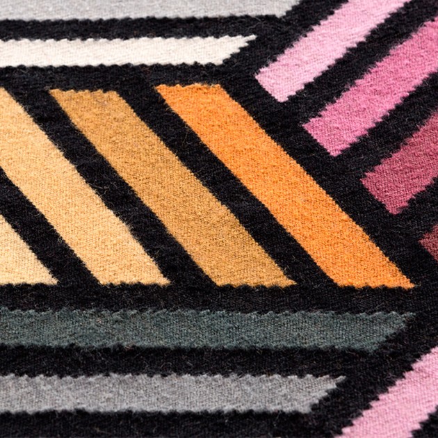 Kilim Parquet Hexagon lana