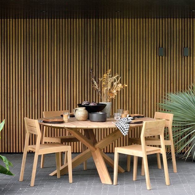 velada exterior mesa comedor Circle exterior Ethnicraft