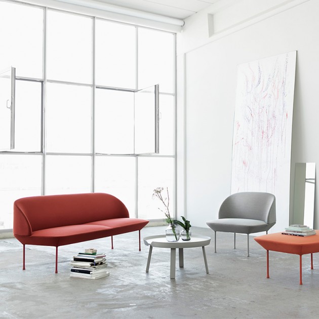 Oslo Lounge chair de Muuto en Moises Showroom