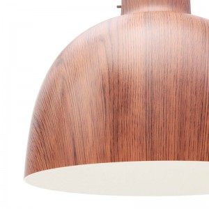 Lámpara de suspensión Bellisima de Kartell efecto madera en Moises Showroom