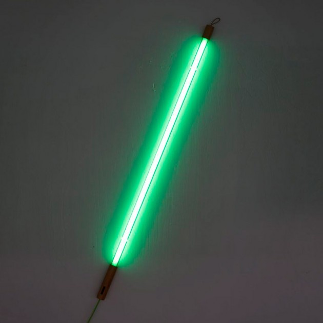 luz Fluorescente Linea LED Seletti verde