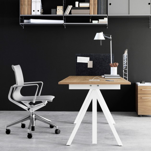 oficina escritorio String Works roble