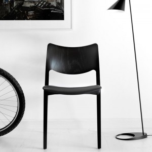 ambiente silla Laclasica negra Stua