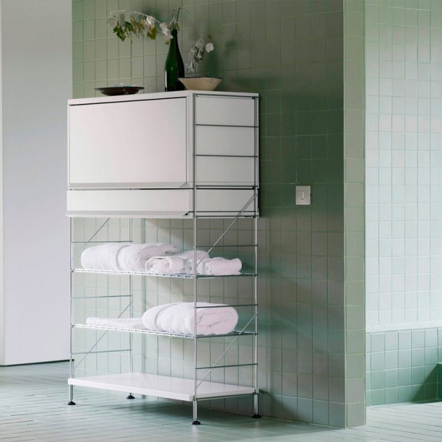 estantería de baño Tria floor encaje a pared Mobles114