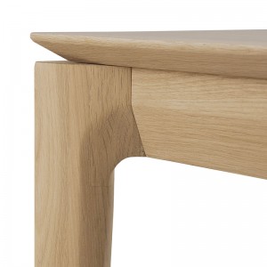 detalle madera banco Bok Ethnicraft roble