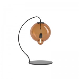 lámpara sobremesa Meltdown Cappellini tobacco
