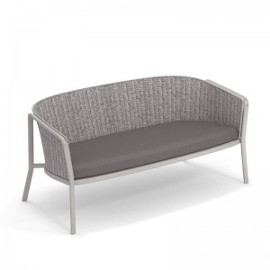 sofa 2 plazas Carousel Emu gris y cemento