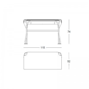 medidas Tucano desk
