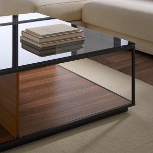 Mesa de centro Rita de Kendo en acabado nogal