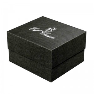 Perforadora oro y negro estuche regalo