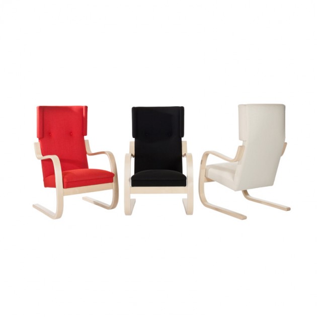 Butaca 401 de Artek diseñada por Alvar Aalto