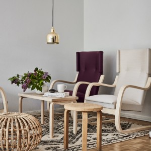 Butaca 401 de Artek diseñada por Alvar Aalto