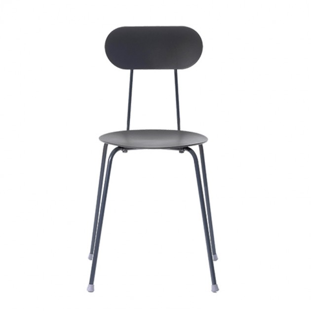 Silla Mariolina negra de Enzo Mari