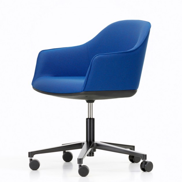 Silla Softshell con ruedas de Vitra
