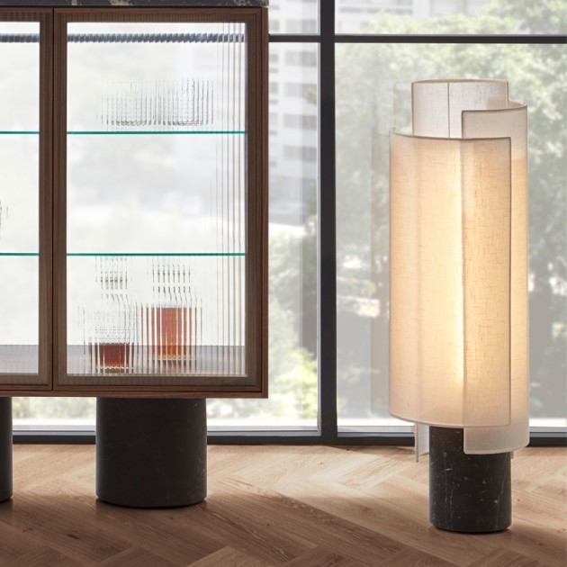 Imagen ambientada Rio floor lamp de Punt Mobles.