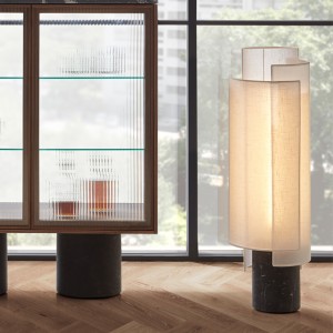Imagen ambientada Rio floor lamp de Punt Mobles.
