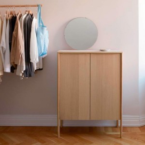 Jut High Cabinet roble aceitado, detalle