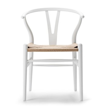 Silla Wishbone CH24 de Carl Hansen edición especial Soft color Natural White Silla Wishbone CH24 de Carl Hansen edición especial Soft color Natural White