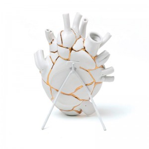 Soporte Love in Bloom Kintsugi de Seletti